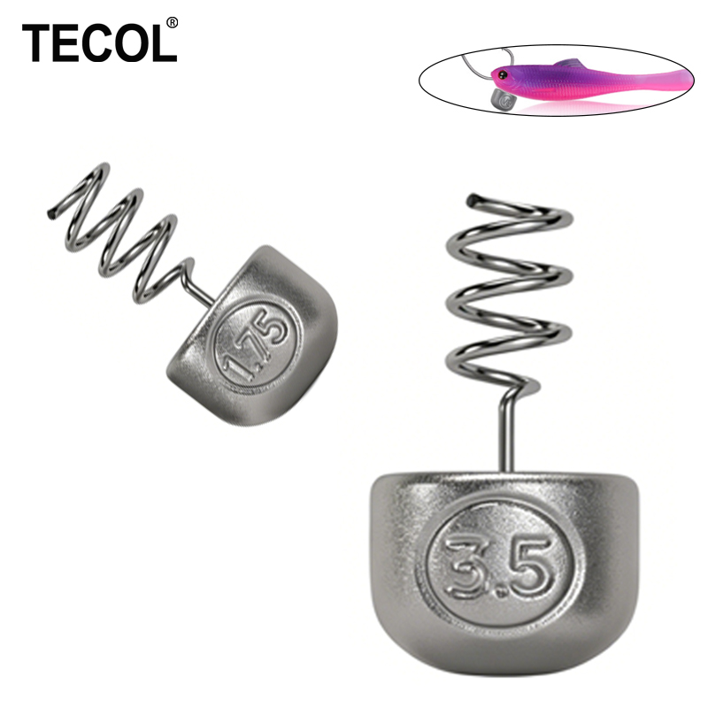 Fishing Lure Accessories - Pemberat Spiral TECOL 1G 1.75G 2.7G