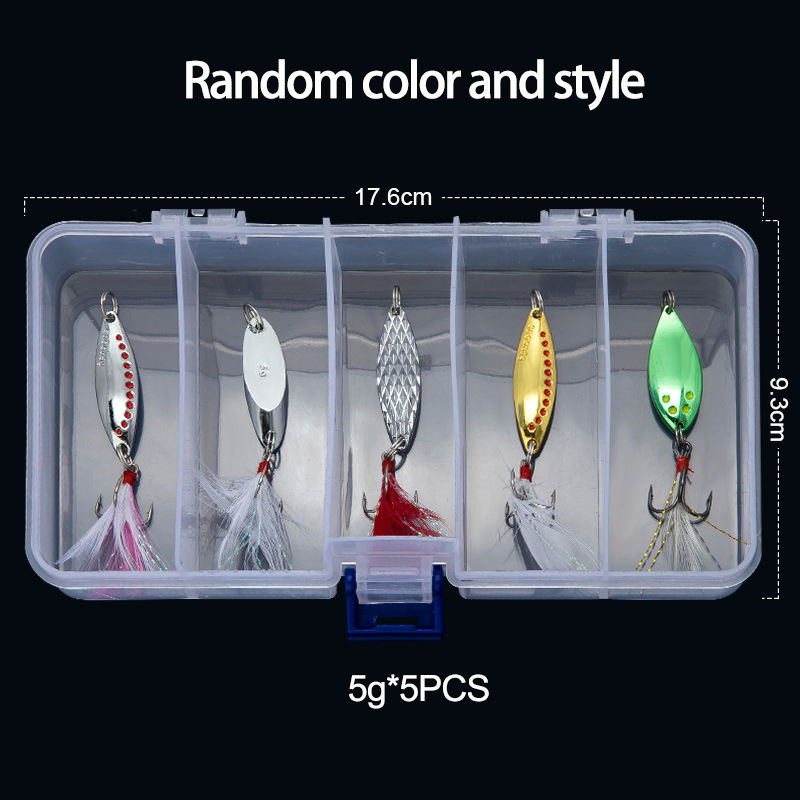 Fishing Lure Spinner - Umpan pancing Spinner sendok logam, umpan