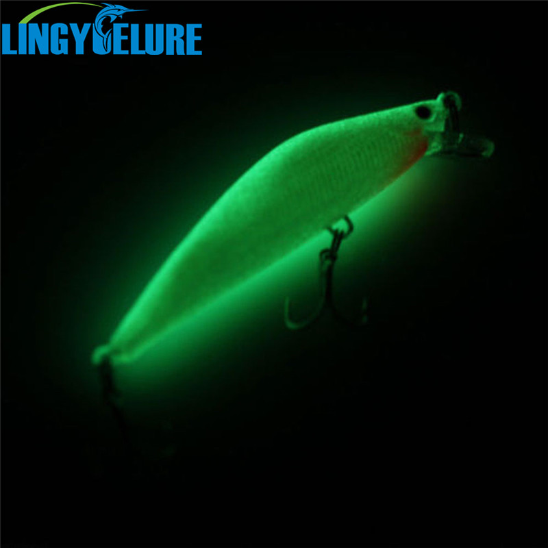 Fishing Lure Crankbait - Umpan Pancing Plastik Malam Minnow 3D