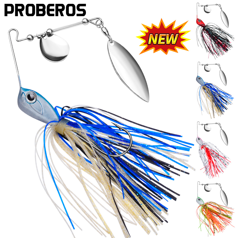 Fishing Lure Blade Bait - Umpan Pancing Proberos 10/14g Spinner Bait