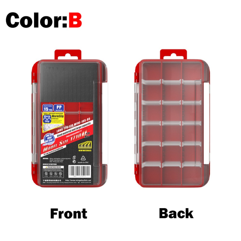 Fishing Lure Box - Kotak Pancing 2 Lapis untuk Umpan
