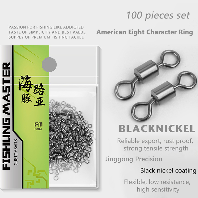 Fishing Lure Kit - ★ ▲ 100 Buah Swivel Pancing