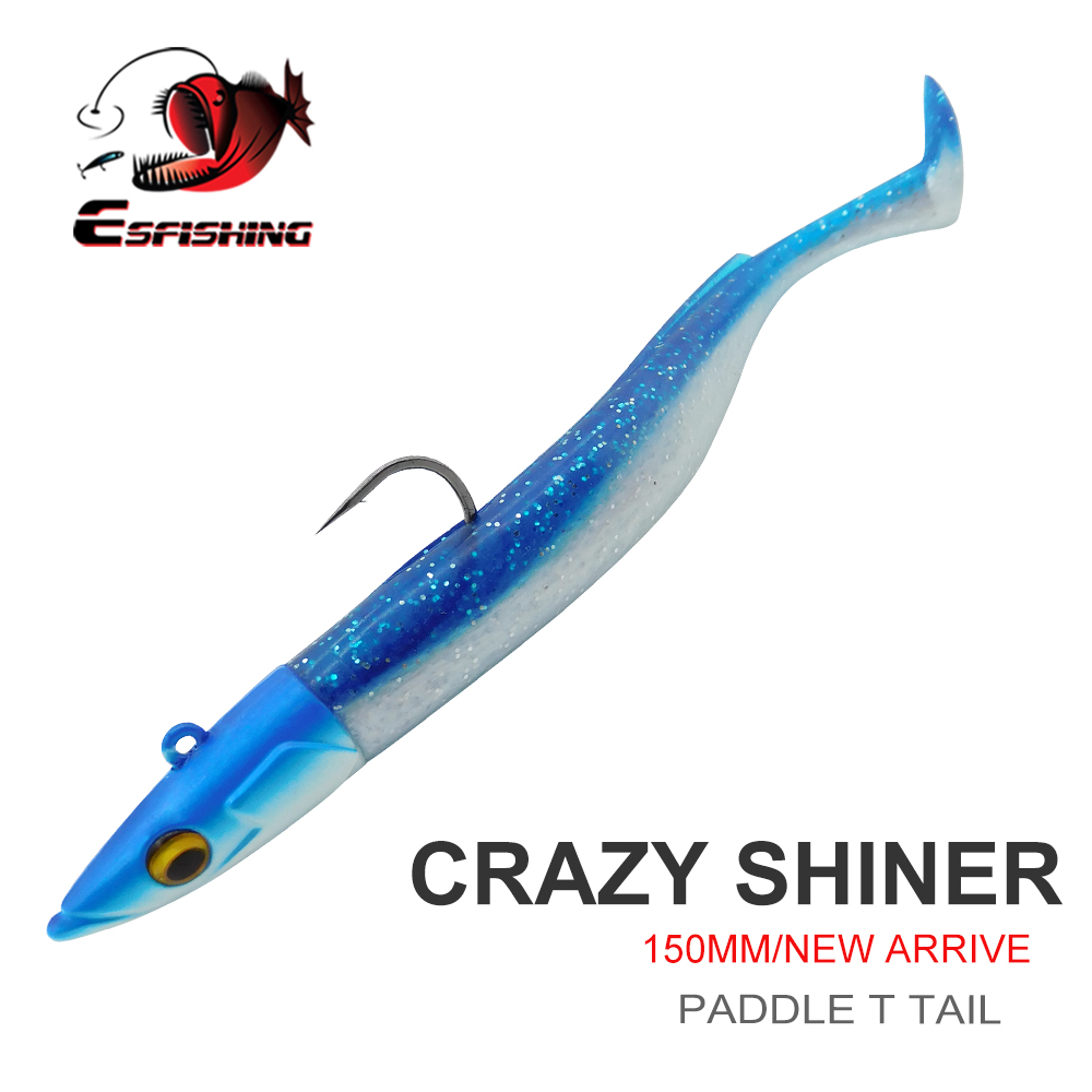 Fishing Lure Soft Plastic - ESFISHING Umpan Pancing Lunak Leurre Souple