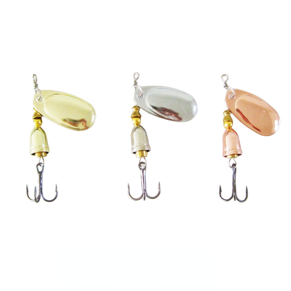 Fishing Lure Blade Bait - Umpan logam kuningan keras buatan sendok