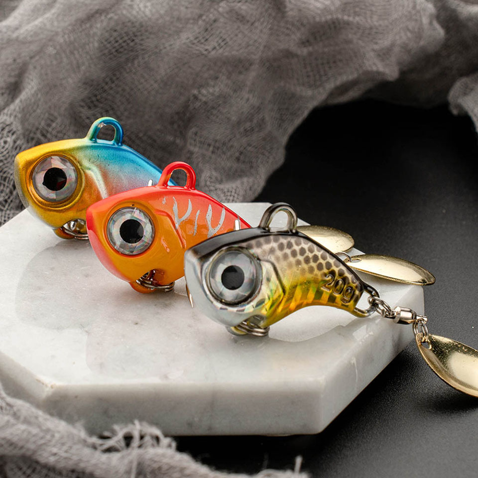 Berjalan ikan 10g 20g 30g VIB  - Fishing Lure Jig ulasan dan harga