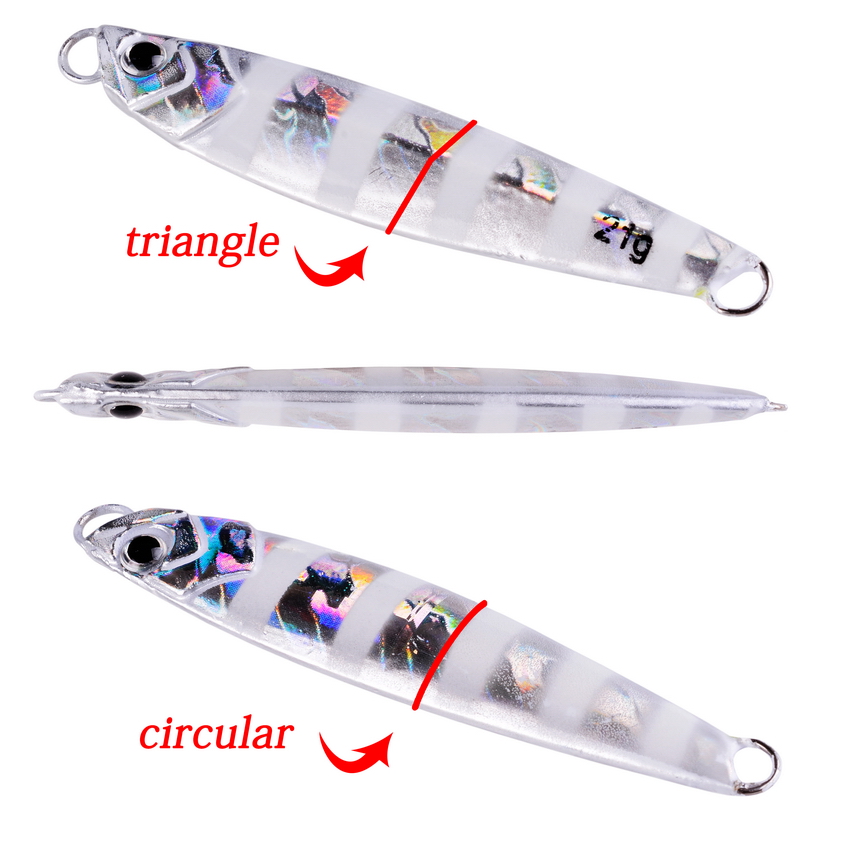 10 Buah Jig Logam 7G 10G 14G 1 - Fishing Lure Spoon ulasan dan harga