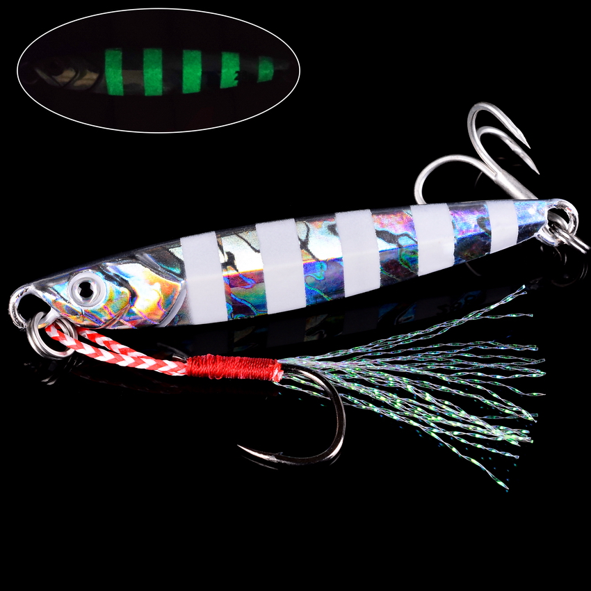 10 Buah Jig Logam 7G 10G 14G 1 - Fishing Lure Spoon ulasan dan harga