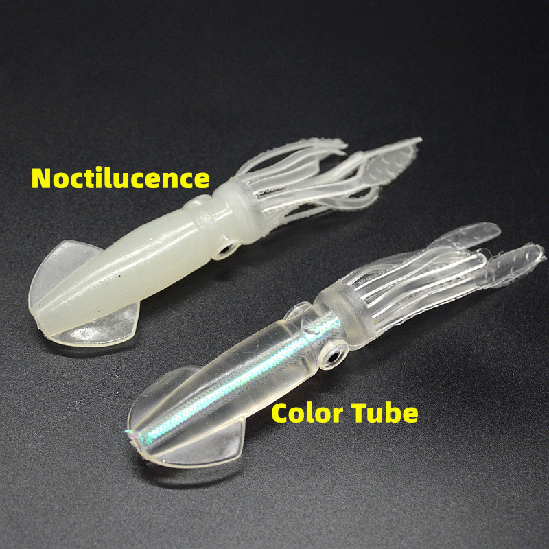 Noctilucence/Warna Tabung Cumi - Fishing Lure Soft Plastic ulasan dan harga