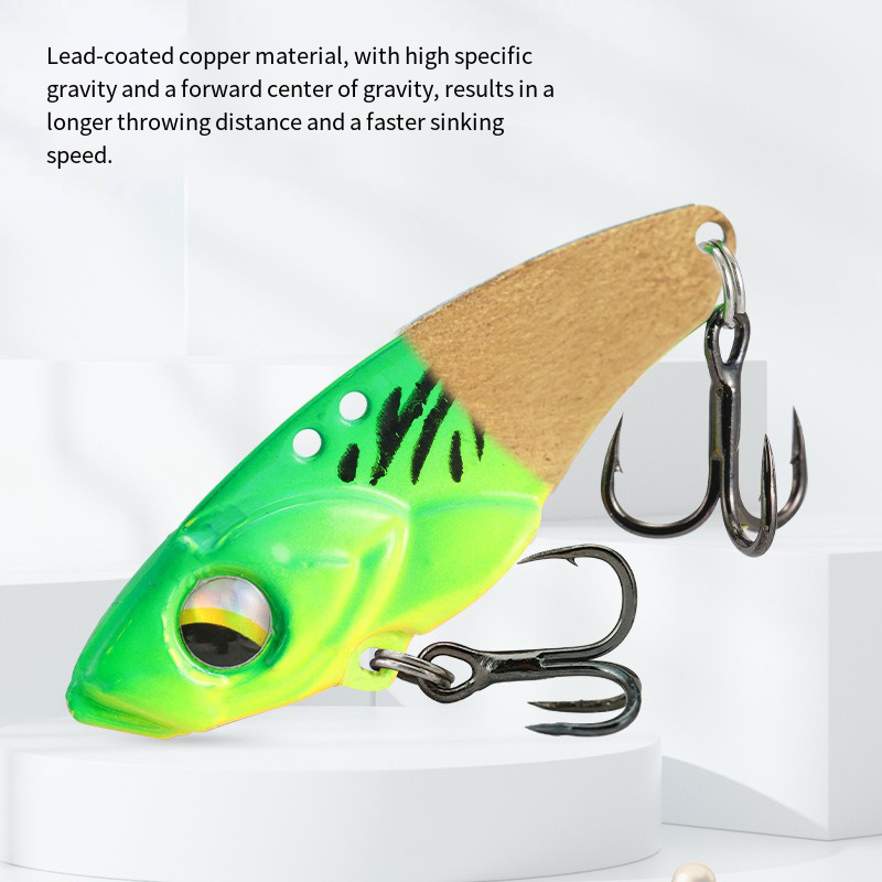Umpan Pancing Logam VIB Getara - Fishing Lure Blade Bait ulasan dan harga