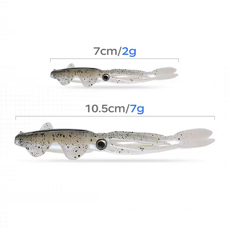WEIHE (5pcs) 7cm/2g 10.5cm/7g  - Fishing Lure Swimbait ulasan dan harga