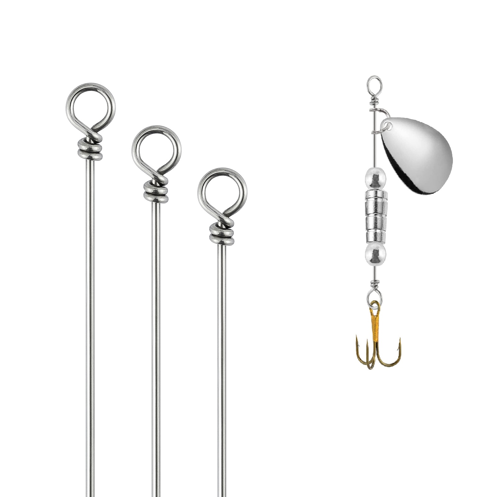 100 buah Tokyo Rig Spinner ump - Fishing Lure Spinner ulasan dan harga