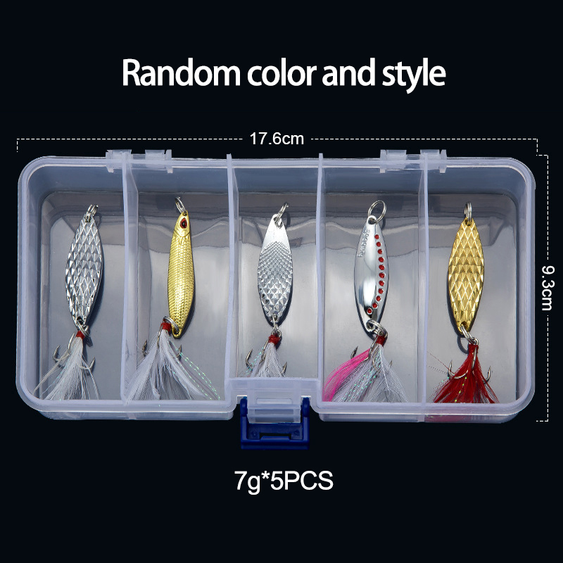 Umpan pancing Spinner sendok l - Fishing Lure Spinner ulasan dan harga