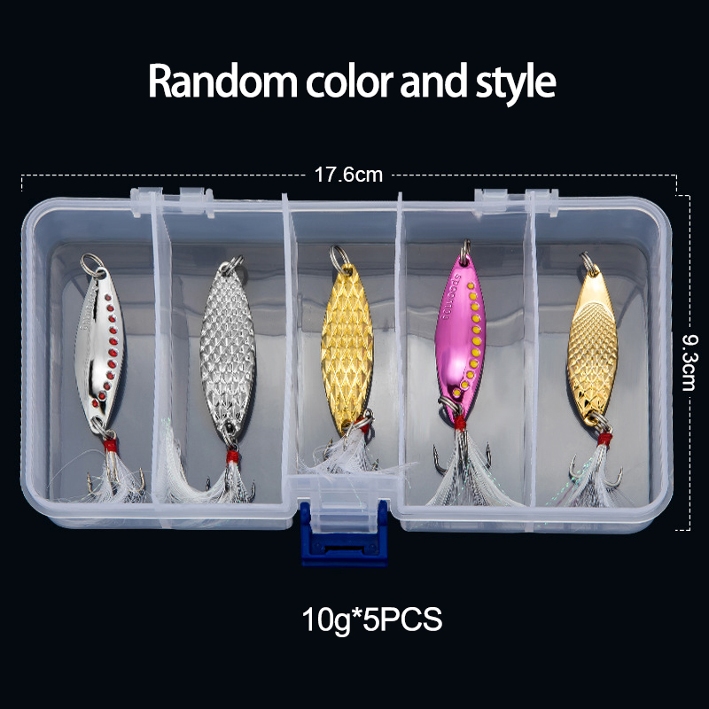 Umpan pancing Spinner sendok l - Fishing Lure Spinner ulasan dan harga