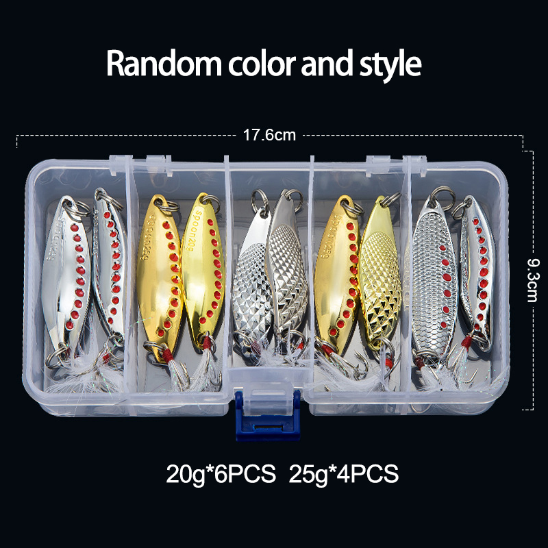 Umpan pancing Spinner sendok l - Fishing Lure Spinner ulasan dan harga