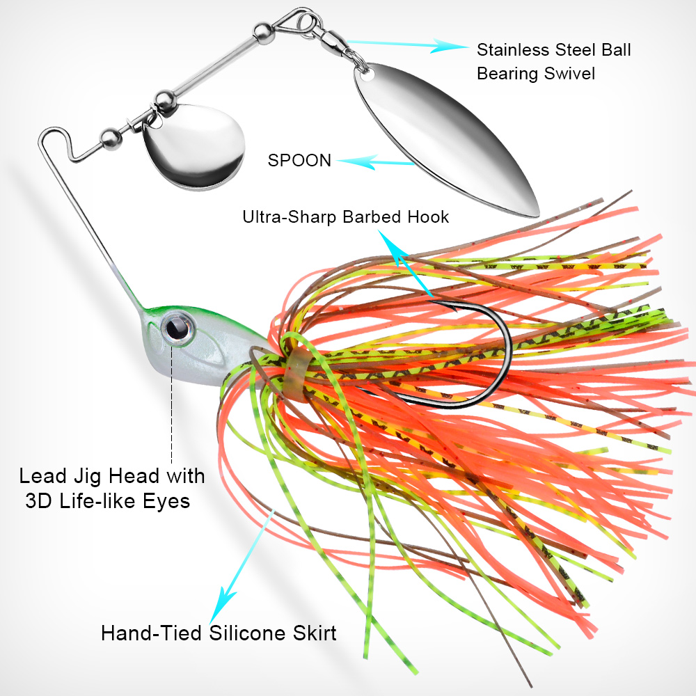 Umpan Pancing Proberos 10/14g  - Fishing Lure Blade Bait ulasan dan harga