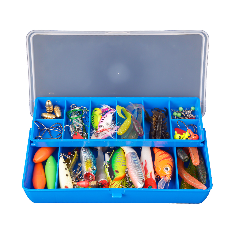 TAIYU kotak alat pancing porta - Fishing Lure Soft Plastic ulasan dan harga