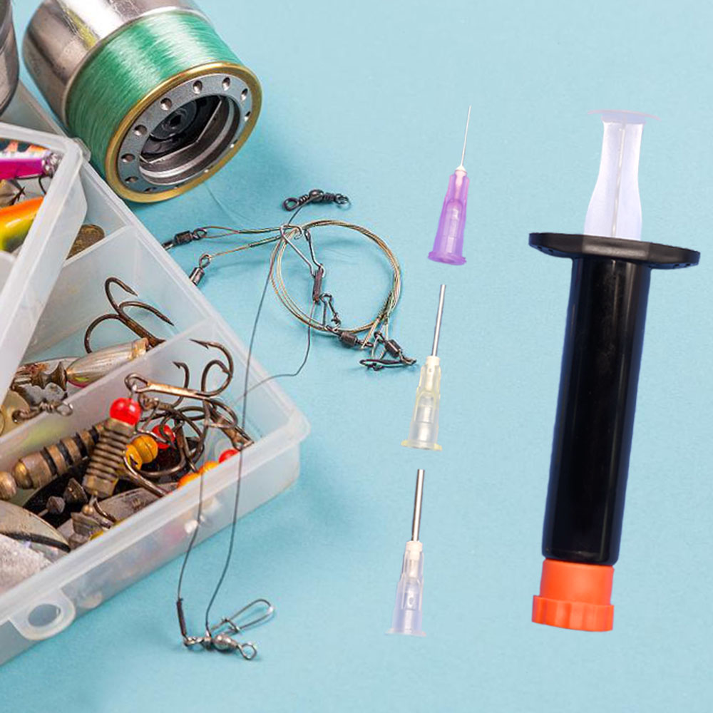 2Set Jarum Suntik Resin UV Hit - Fishing Lure Kit ulasan dan harga