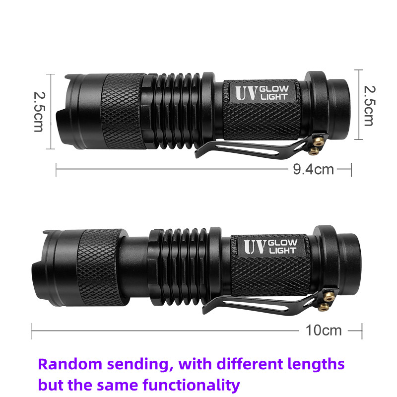 Senter UV Mini 395nm Umpan Pan - Fishing Lure Jig ulasan dan harga