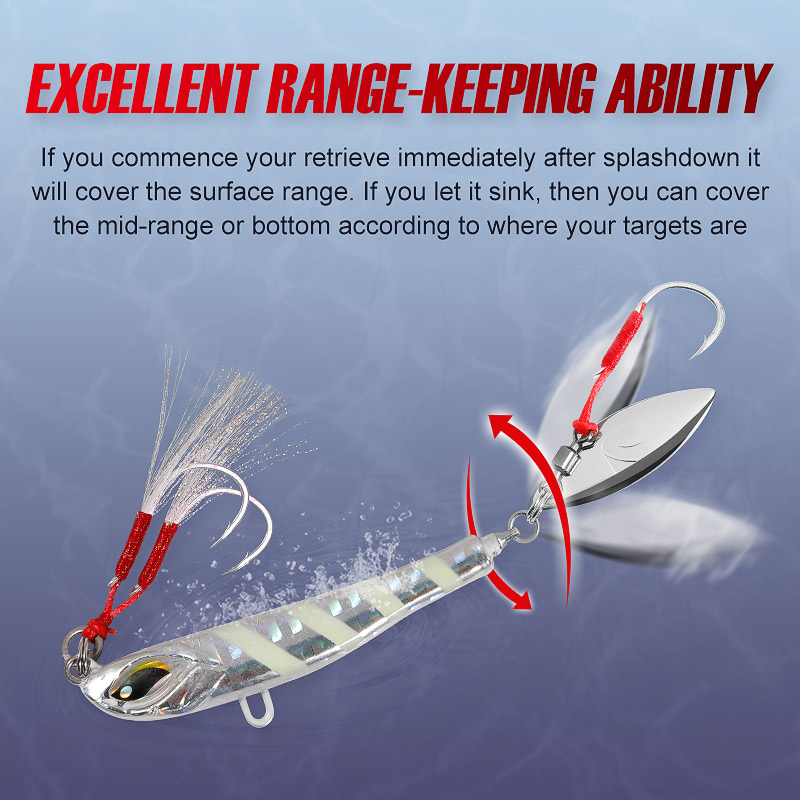 Noeby umpan pancing laut buata - Fishing Lure Blade Bait ulasan dan harga