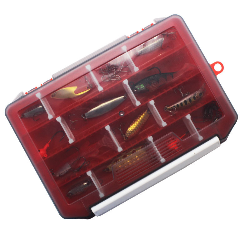 Kotak Umpan Berlapis Tunggal E - Fishing Lure Box ulasan dan harga