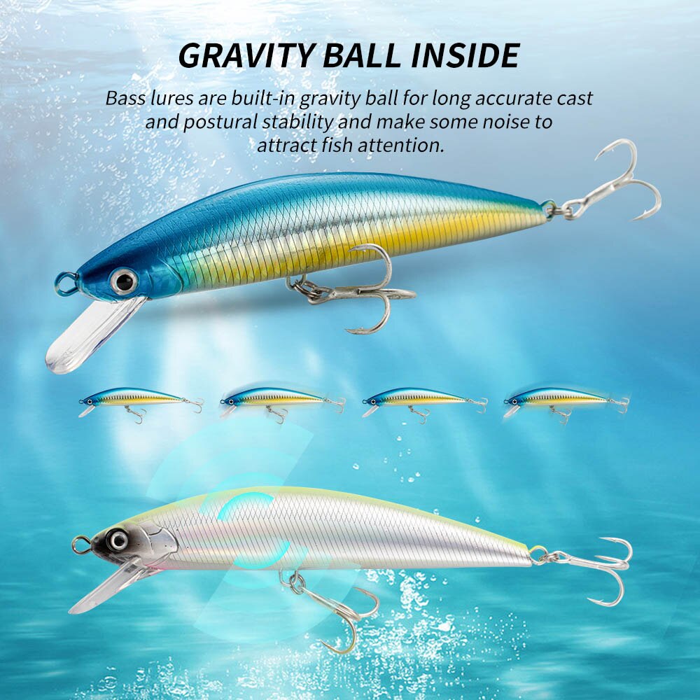 Umpan pancing ikan kecil, umpa - Fishing Lure Jerkbait ulasan dan harga