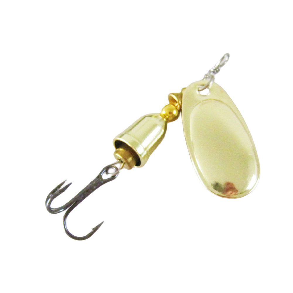 Umpan logam kuningan keras bua - Fishing Lure Blade Bait ulasan dan harga
